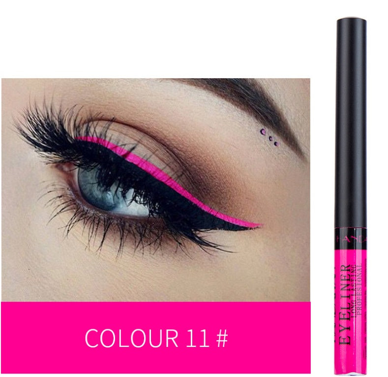 12-Color Matte Eyeliner Set – Vibrant, Long-Lasting Shades 12-color matte eyeliner | Ectron Online
