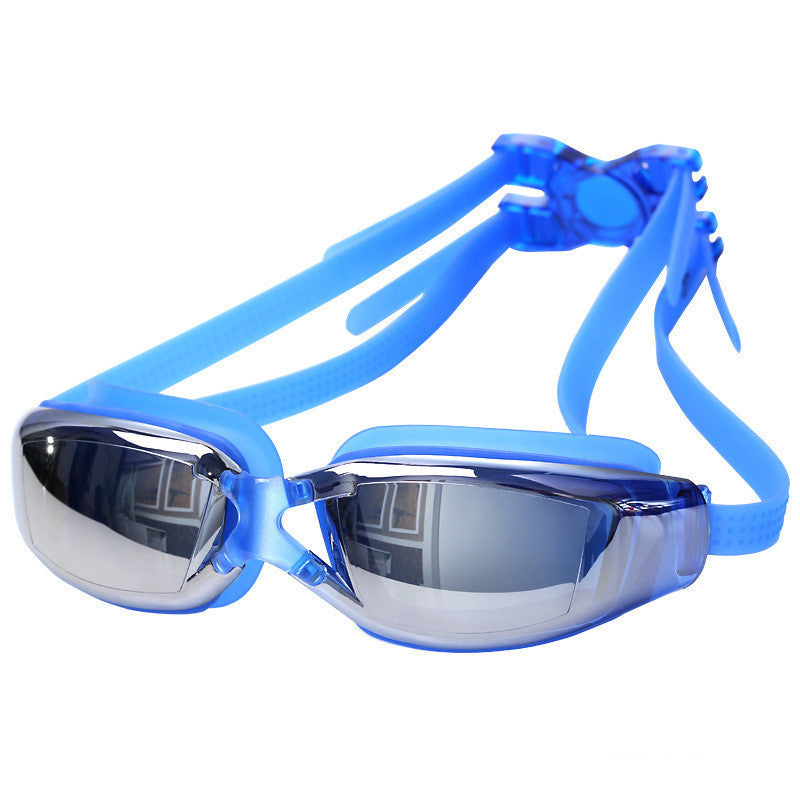 Anti-fog HD Large Frame Electroplating Swimming Goggles Anti-fog HD Large Frame Electroplating | Ectron Online