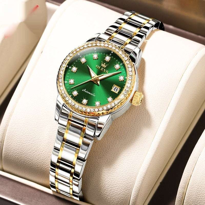 Women's Waterproof Casual Mechanical Watch Women's All-match Casual Waterproof Mech | Ectron Online