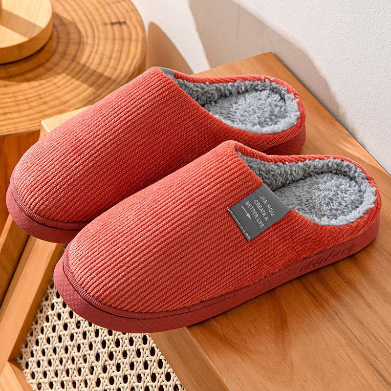 Non-Slip Cotton Slippers – Wear-Resistant Indoor Home Comfort Home Indoor Wear-resistant Non Slip Cott | Ectron Online
