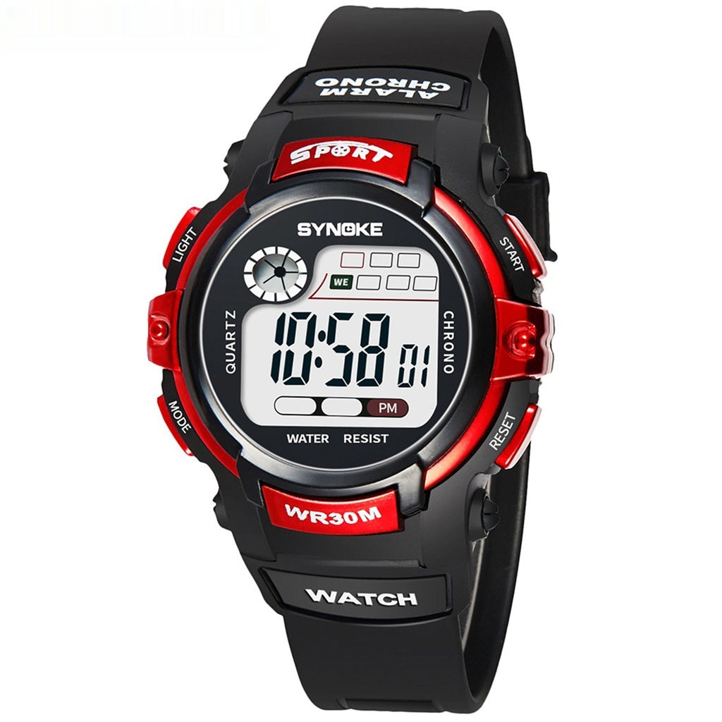 Electronic Sports Watch for Students Student Electronic Luminous Waterproof S | Ectron Online
