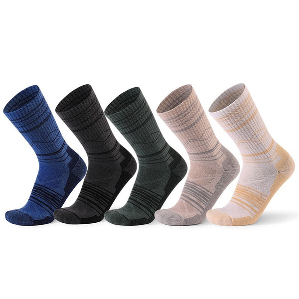Unisex Warm Wool Knee-High Sports Socks
