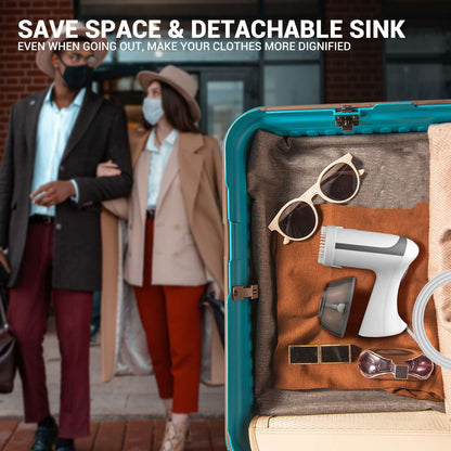 Compact Travel Clothes Steamer