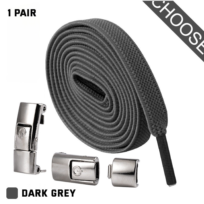 Press Lock Shoelaces Without Ties Elastic Laces Sneaker 8MM Widened Flat No Tie Shoe Laces Kids Shoelace For Shoes Press Lock Shoelaces Without Ties Elasti | Ectron Online