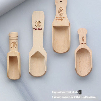 Solid Wood Tea Spoon