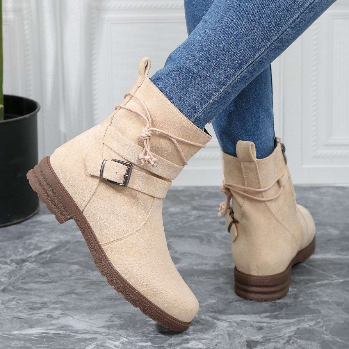 Women's Fashion Casual Retro Martin Boots Women's Fashion Casual Retro Martin Boot | Ectron Online