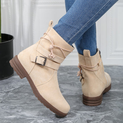 Women's Fashion Casual Retro Martin Boots