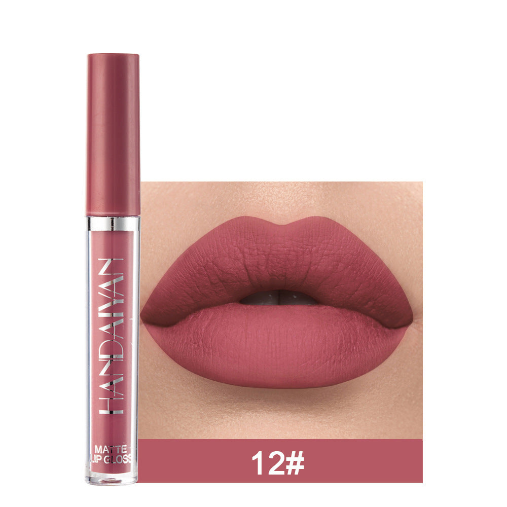 Lip Mud Lazy Matte Lip Gloss – Authentic, No Cup Transfer Lip Mud Lazy Lipstick Lip Glaze Authenti | Ectron Online
