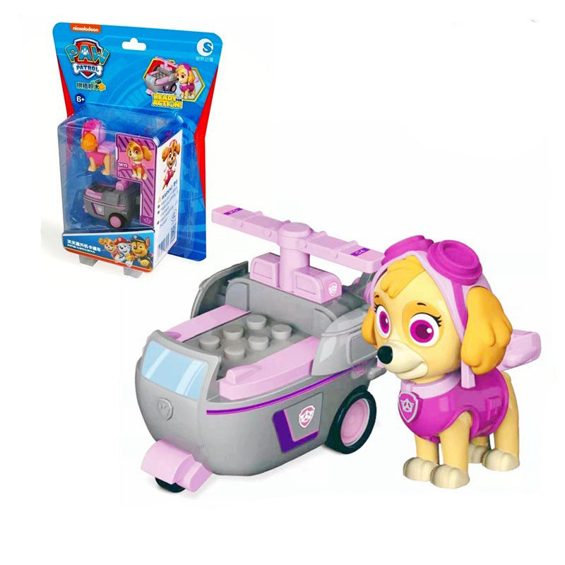 Wangwang Team | Building Blocks | Patrol Car | Kids Toy Wangwang Team's Dagong Toy | Ectron Online