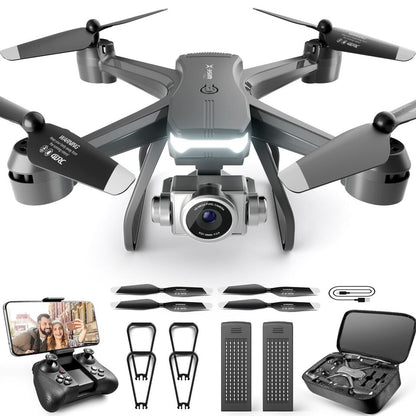 V14 Professional 6K HD Drone | Dual Camera WiFi FPV Quadcopter Kit V14 Professional Drone 6K HD Dual Camera | Ectron Online