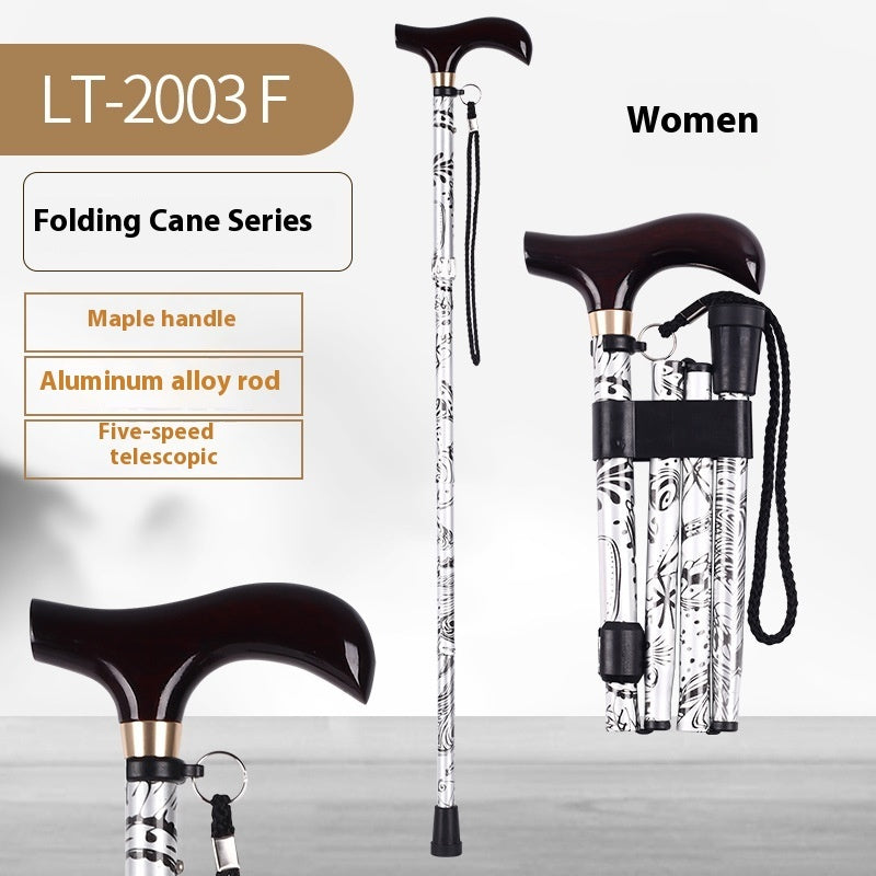 Multifunctional Non-Slip Smart Retractable Folding Cane Multifunctional Non-slip Smart Retractab | Ectron Online