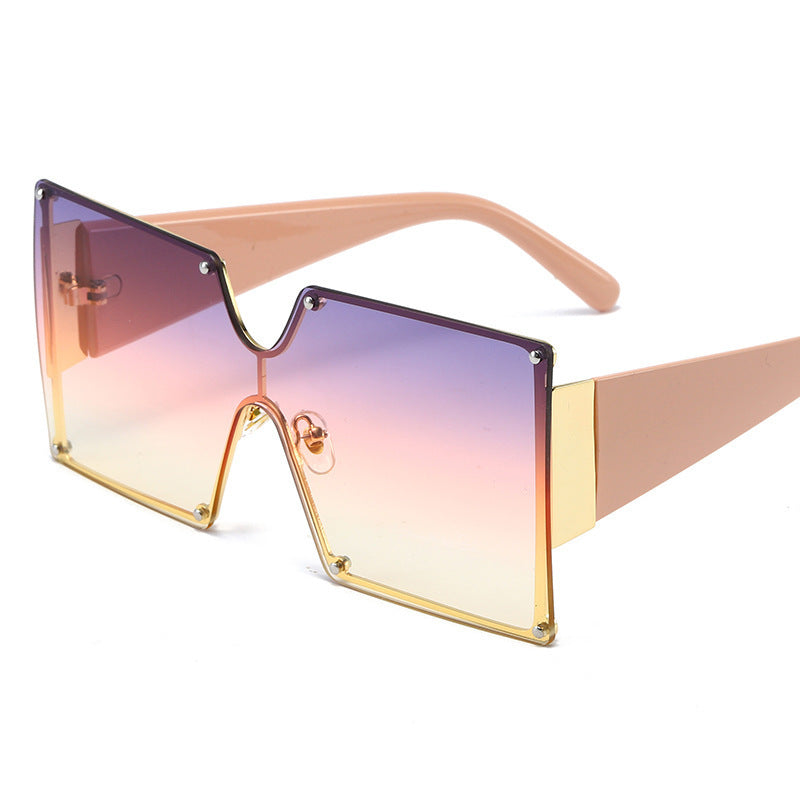 One  Piece Square Sunglasses