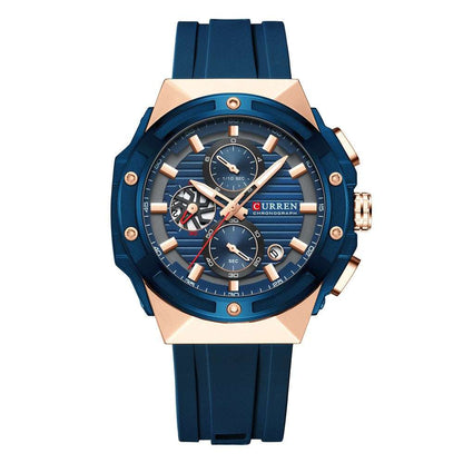 Men's Six-Pin Quartz Watch Men's Six-pin Tape Quartz Watch | Ectron Online