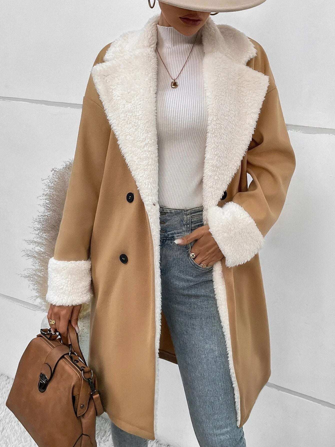Women's Woolen Commuter Coat Leisure Commute Woolen Coat For Women | Ectron Online