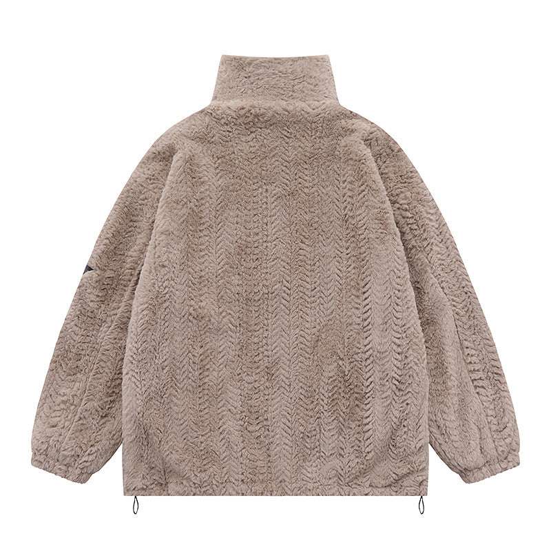 Loose Lamb Wool Jacket
