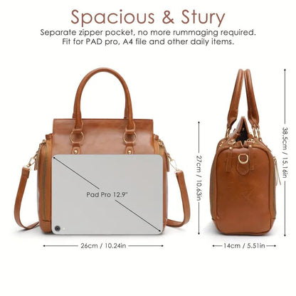 Women's Leather Shoulder Bag - Multifunctional Handbag & Tote Women's Multifunctional Leather Shoulder | Ectron Online
