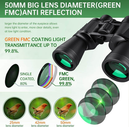 20x50 High Powered Binoculars for Adults 20x50 High Powered Binoculars For Adults | Ectron Online