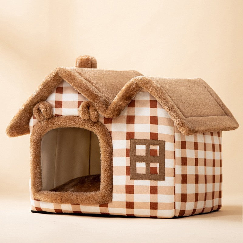 Cozy Pet Cave | Winter Pet Shelter Pet Nest | Ectron Online