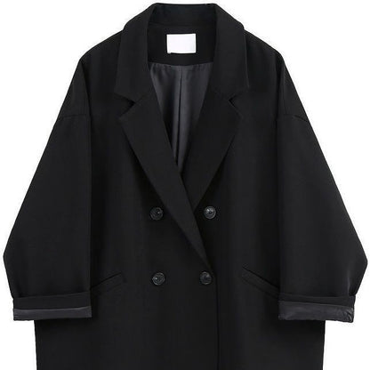 Women's Korean Style Vintage Blazer | Fashion Ins "Thin Looking" Coat Korean Style Thin Looking Fashion Ins Vi | Ectron Online