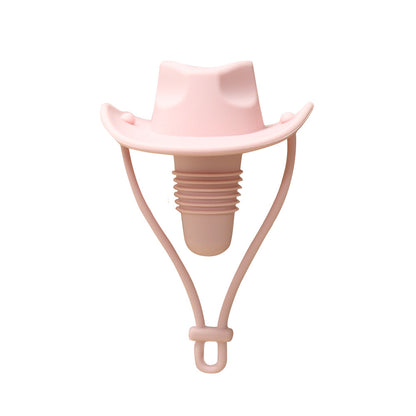 Silicone Stopper For Red Wine Western Cowboy Hat Creative