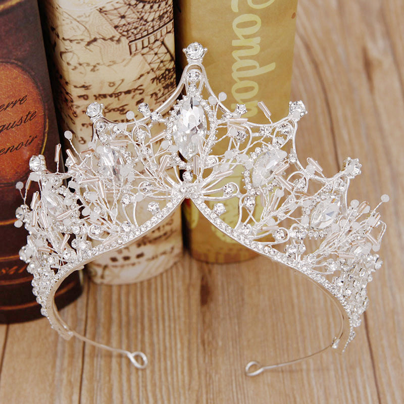 Luxurious Baroque Crown - Bridal Vintage Tiara luxurious Baroque crown | Ectron Online