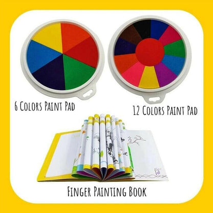 Kindergarten Graffiti Palm Painting Ink Pad Children's DIY Finger Painting Ink Pad