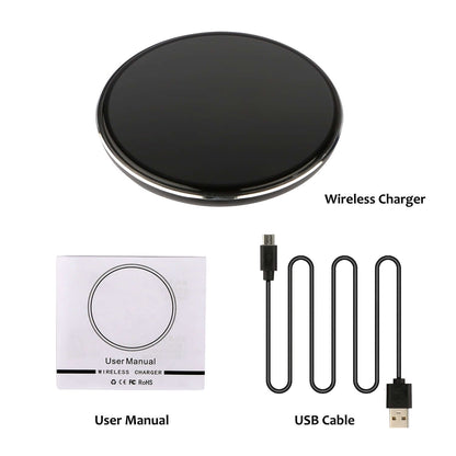 Qi-Certified Ultra-Slim Wireless Charger 1Pc Wireless Charger Qi-Certified Ultra- | Ectron Online