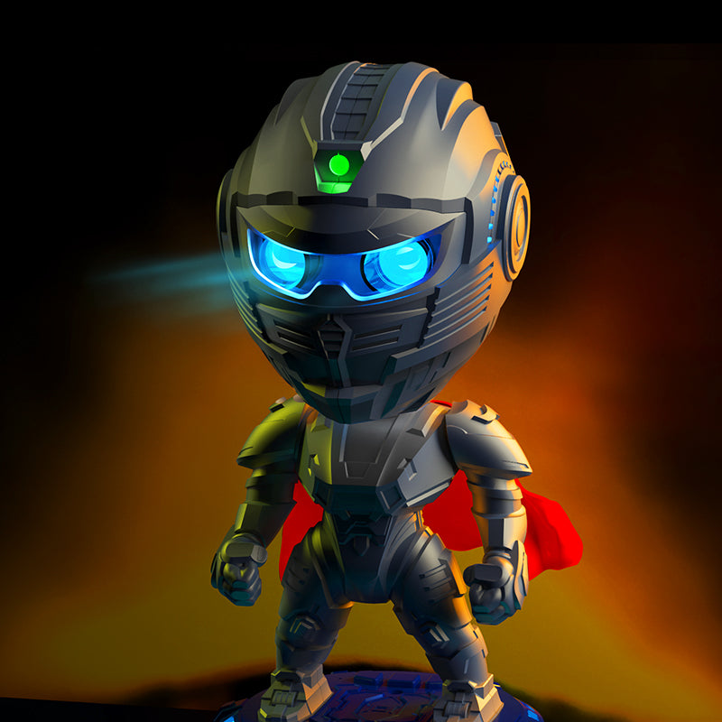 Mecha Samurai Starry Sky Projector - Custom Ambient Night Light