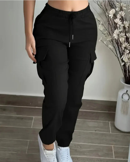 Women's Mountaineering Cargo Trousers Mountaineering Fashion Drawstring Women' | Ectron Online