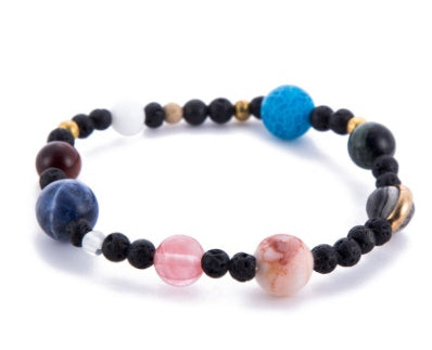 Universe Galaxy Eight Planets Solar Bracelet Brecelets | Ectron Online