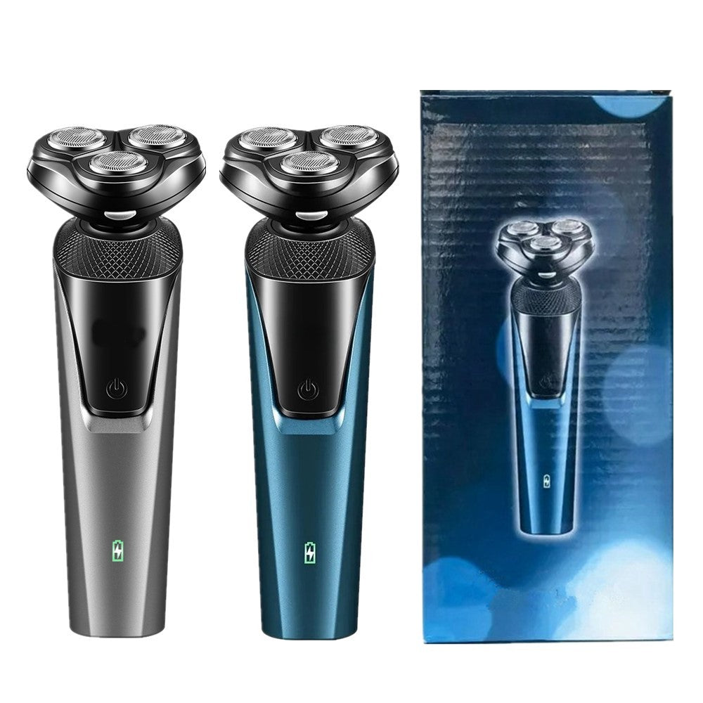 Electric Beard & Nose Trimmer - Waterproof Cordless Men's Shaver
