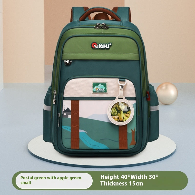 Lightweight &amp; Durable Kids’ School Backpack – Landscape Pattern Large Capacity Primary School Student Sc | Ectron Online