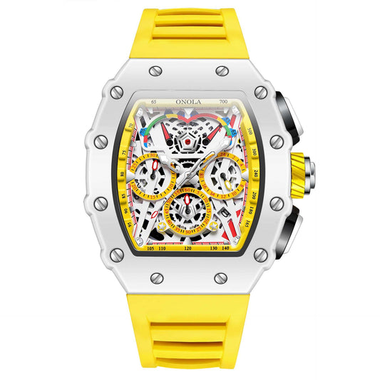 Men's Multifunctional Quartz Watch Multifunctional Fashion Waterproof Quart | Ectron Online