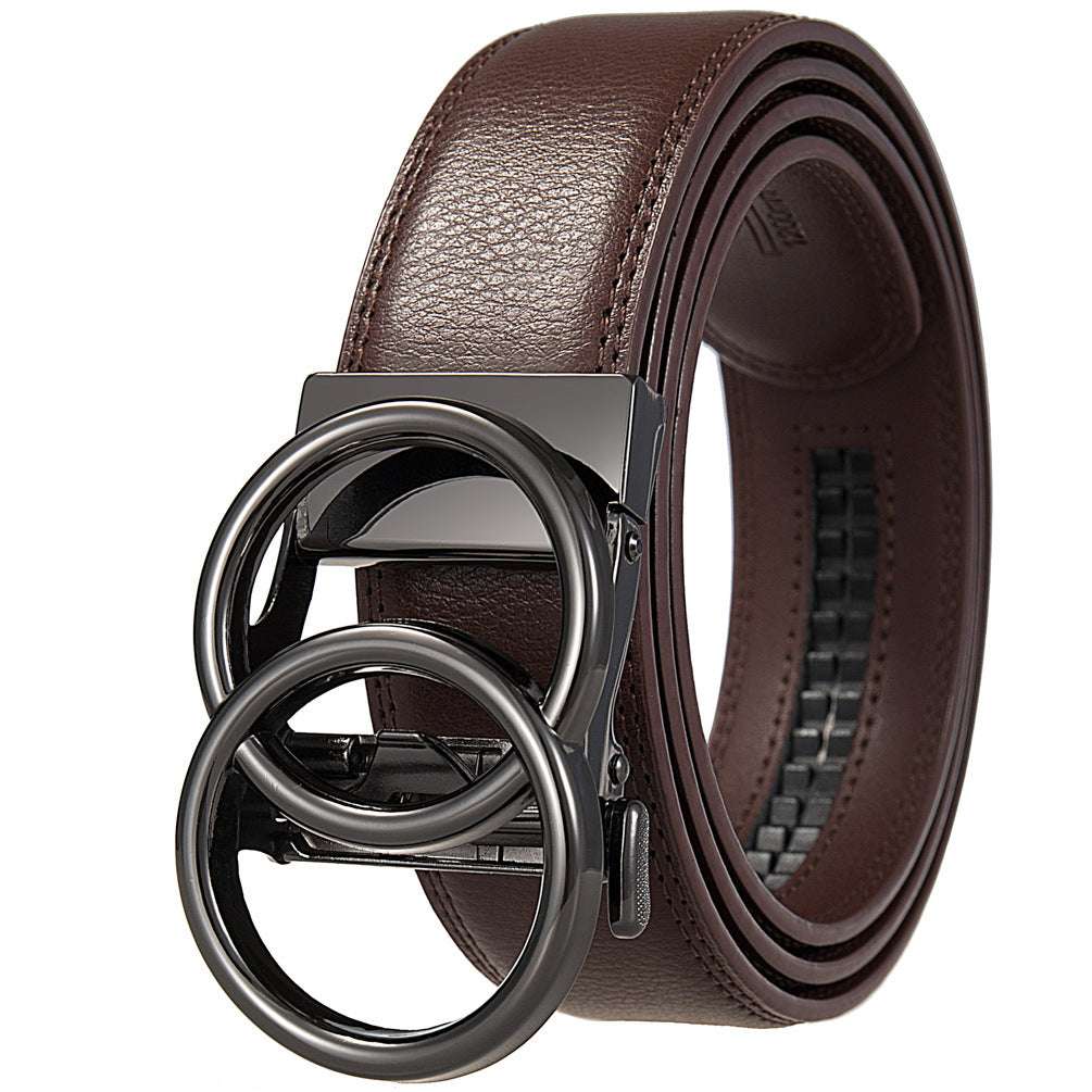 Men's Fashion Comfort Click Belt - Automatic & Cowhide Men's Fashion Comfort Click Belt | Ectron Online