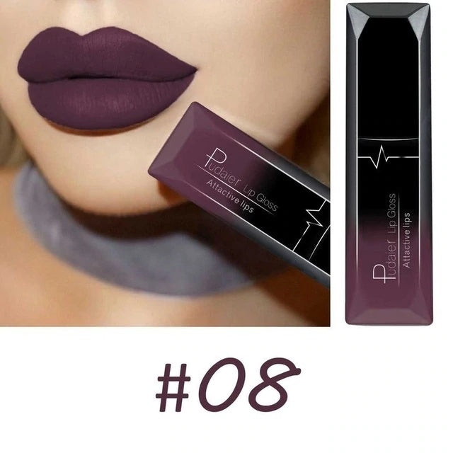 Matte Lip Gloss & Lipstick | Long-Lasting & Non-Drying Makeup matte matte lip gloss lipstick | Ectron Online