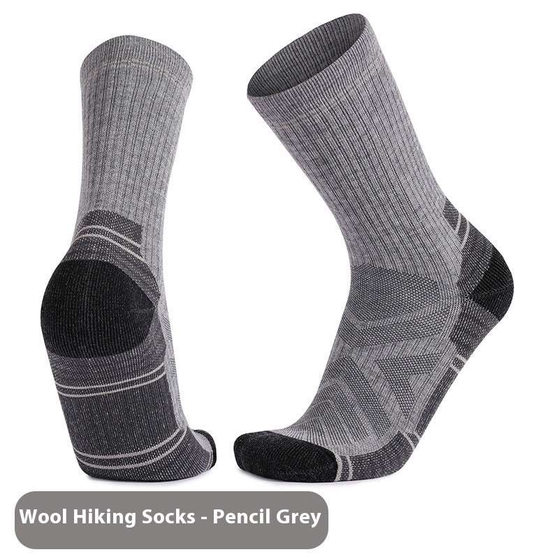 Men's And Women's Warm Wool Knee-high Sports Socks