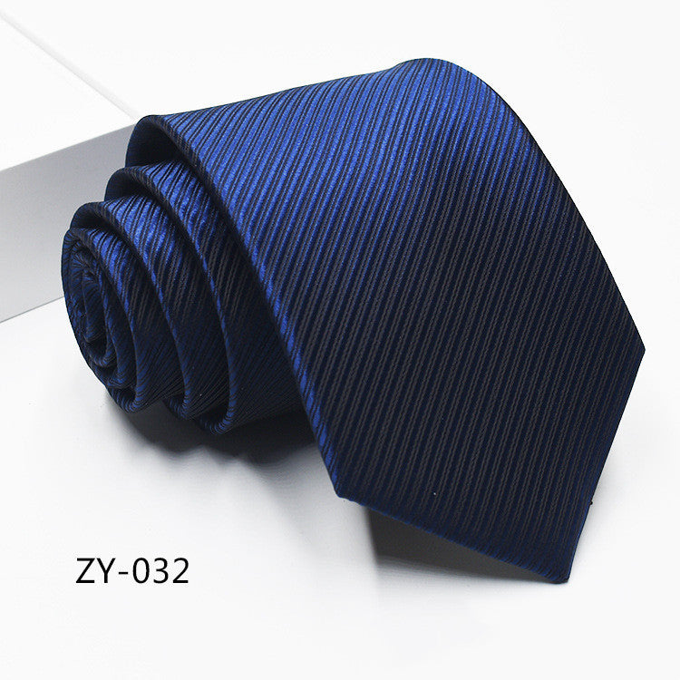 New Men's Hot Sale 1200D Striped Tie Men's Tie | Ectron Online