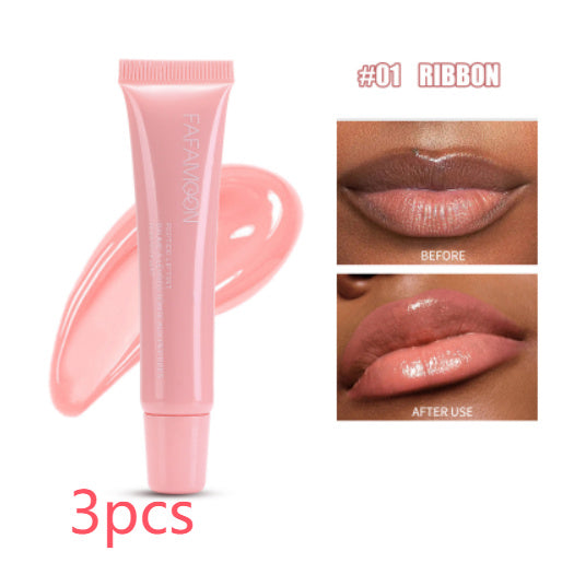 Glossy Waterproof Lip Glaze – Long-Lasting Tea Red Lipstick Glossy Lip Glaze Waterproof Long Lasting | Ectron Online
