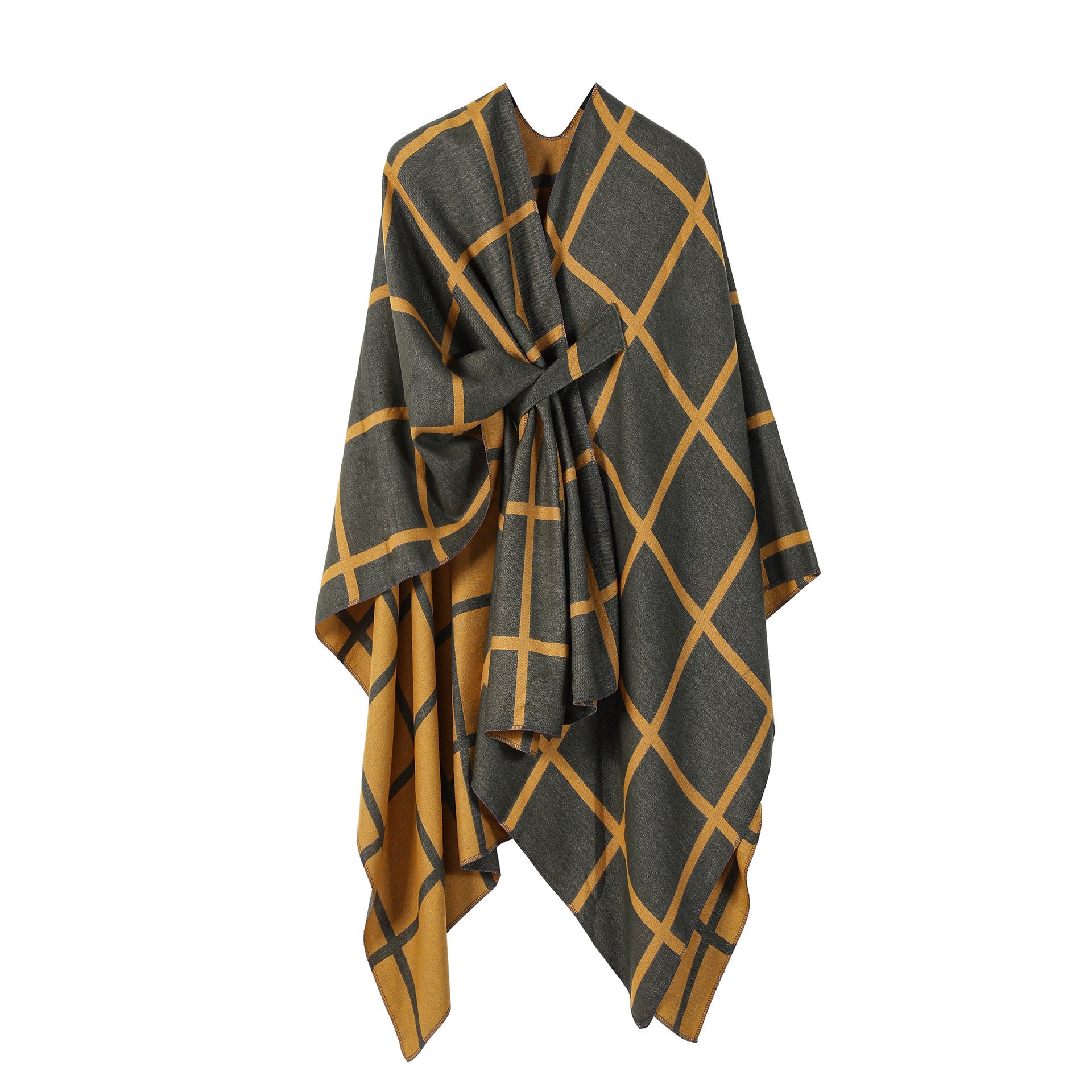 Warm Gingham Check Scarf for Women's Fashion Women's Fashion Gingham Check Warm Scarf | Ectron Online