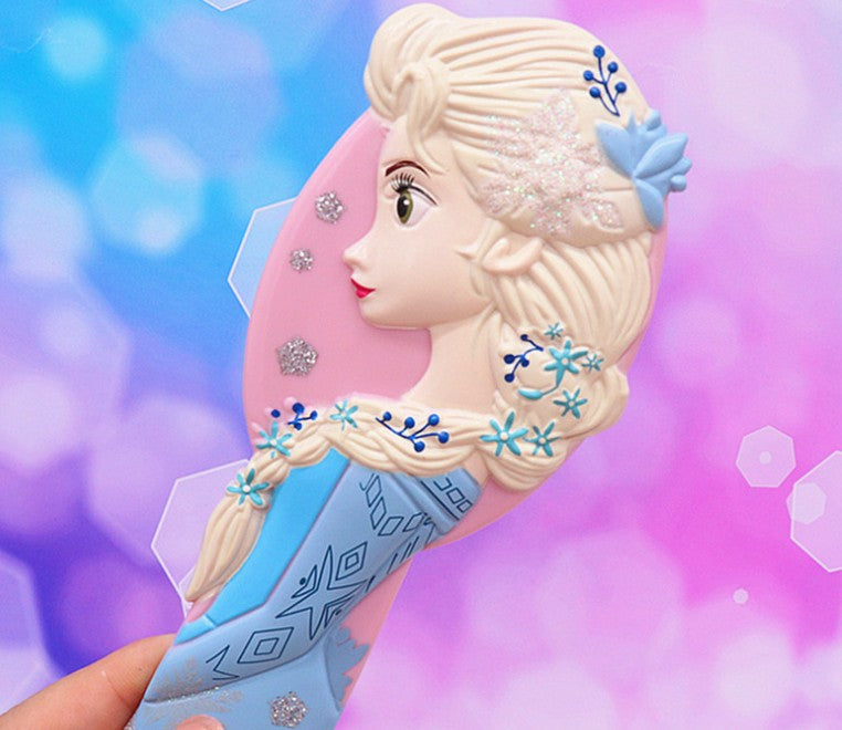 Disney Kids Comb 3D Princess Frozen Hair Brushes