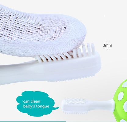 Baby Toothbrush Food Grade Silicone Training Tooth Brush Baby Silicone Teething Care Children Baby Teeth Care Bpa Free Teethers