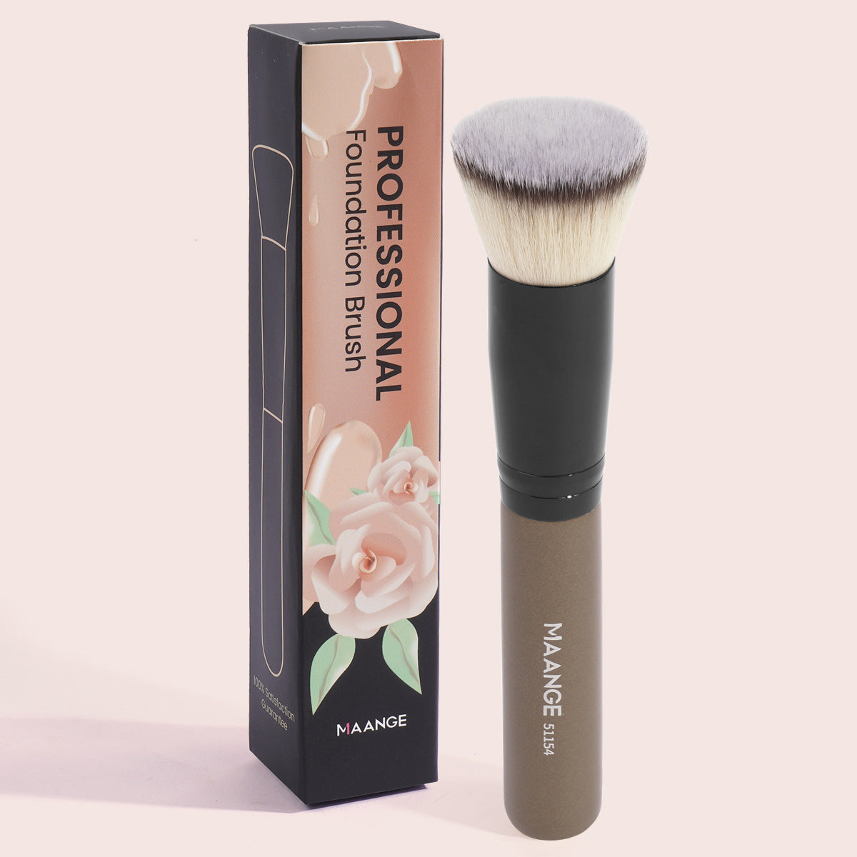 Powder Foundation Brush – Soft, Dense & Portable Makeup Tool Powder Foundation Brush Portable Makeup | Ectron Online