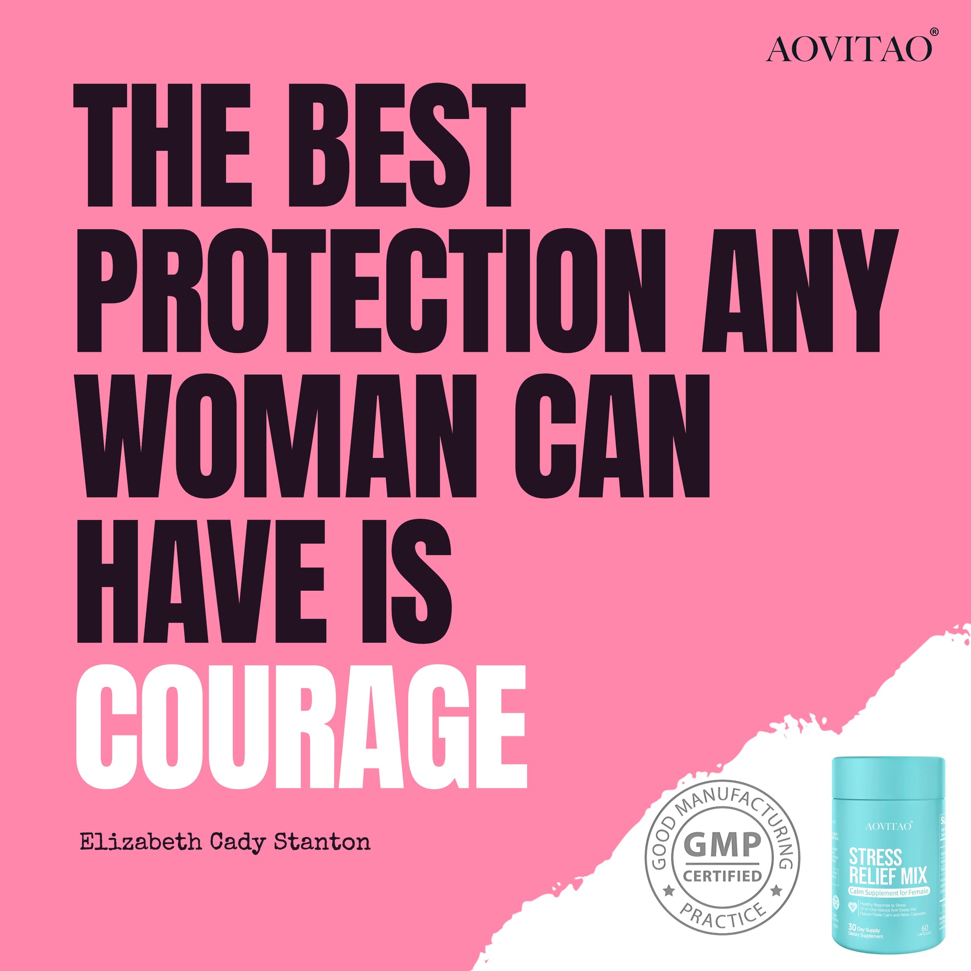 Ashwagandha for Women - Stress Relief & Focus Supplement with L-Theanine