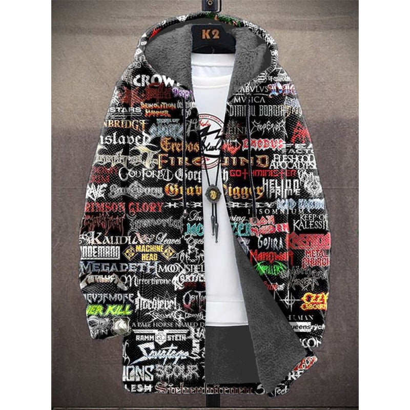 Digital Print Padded Fleece Jacket Fashion Digital Printing Fleece Padded C | Ectron Online