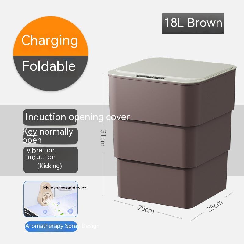 Smart Trash Can | Touchless Trash Can | Automatic Trash Can Trash Cans & Wastebaskets | Ectron Online