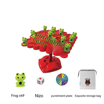 Frog Balance Tree Concentration Equilibrant Training Double Interactive Educational Board Game Toy