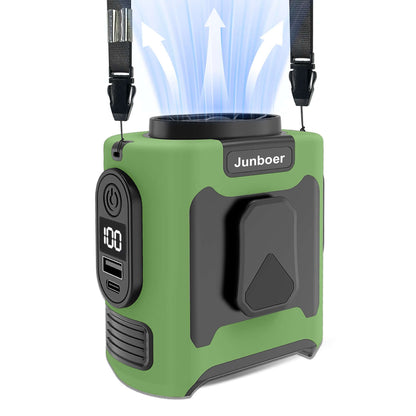 16,000 RPM Portable Waist Fan 16, 000 Rpm 10000mAh Portable Waist Fan, | Ectron Online