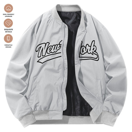 Retro Baseball Uniform Jacket Baseball Uniform Retro Stand Collar Top | Ectron Online