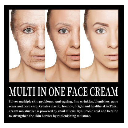 Snail Repair Anti-Aging Cream - Firming & Wrinkle Replenishment Snail Cream Fading Wrinkle French Lines | Ectron Online