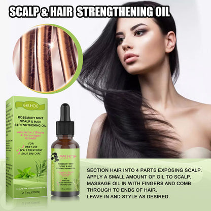 Rosemary Mint Hair Growth Fluid Scalp Massage